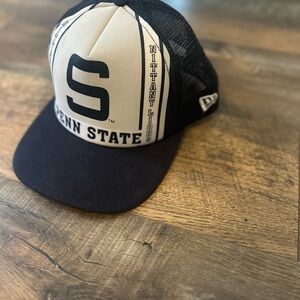 Navy and White Penn State Cap